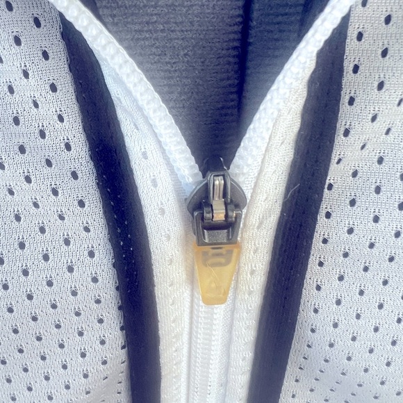 Nike Chicago White Sox Dri-FIT White Mesh Zip Hoodie Women’s Medium Game Day - Picture 9 of 16